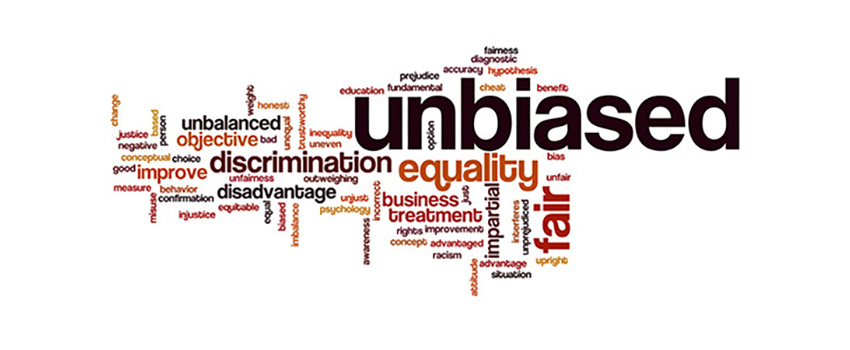 unconscious bias in interviewing word cloud